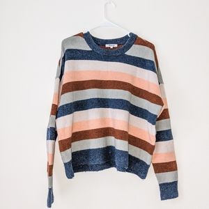 Madewell Pullover Sweater in Elmwood Stripe